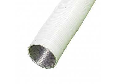 Tubo Aluminio Compacto Blanco Ø 150 mm. / 5 metros