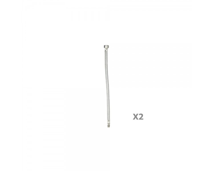Latiguillo  Monomando Maurer H3/8" - M10 (2piezas)