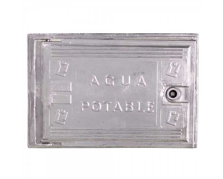 Puerta Contador Agua Aluminio 300x400