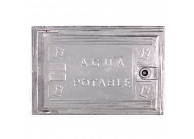Puerta Contador Agua Aluminio 300x400