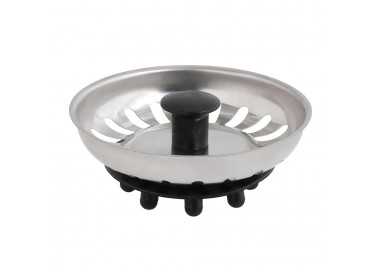 Tapon Valvula Cesta Para Fregadero, Inoxidable T-93-115 1 1/2