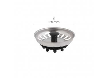 Tapon Valvula Cesta Para Fregadero, Inoxidable T-93-115 1 1/2