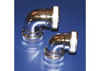 Codo Desague Metalizado T-200  ME H-H/40