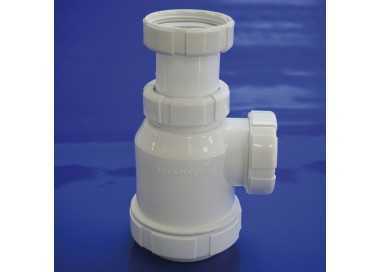 Sifon Botella Extensible T-4-VA  1  1/2  Válvula Automática