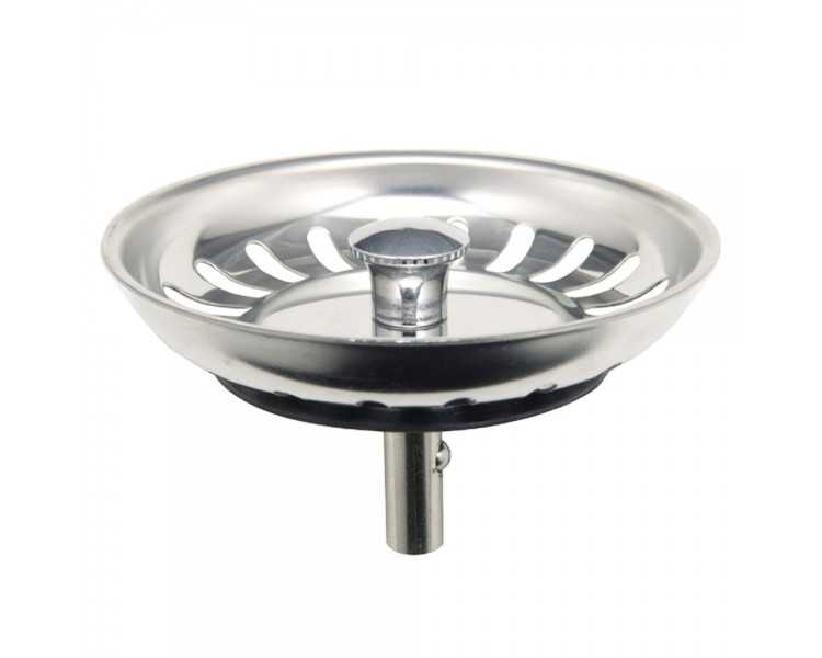 Tapon Valvula Cesta Para Fregadero, Inoxidable T-93bm-115 1 1/2