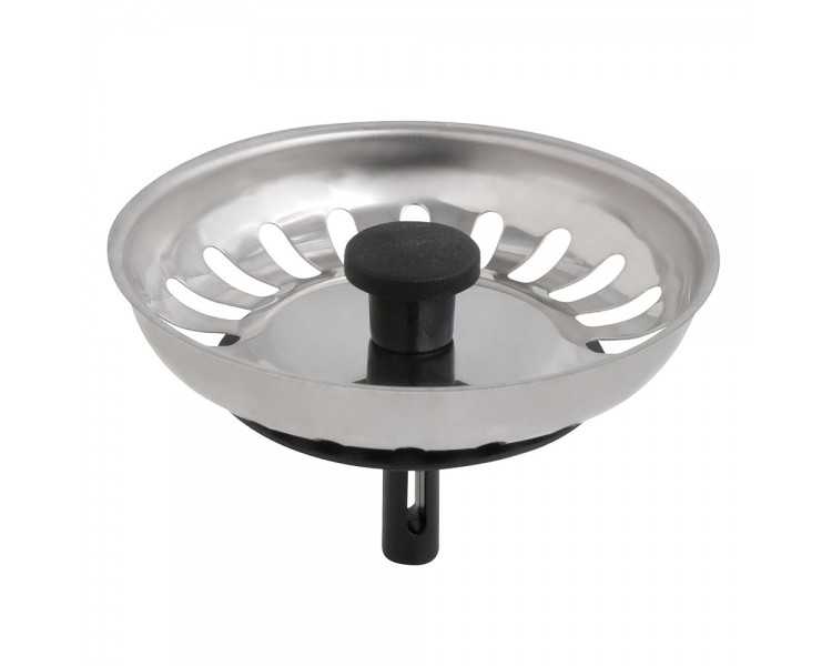 Tapon Valvula Cesta Para Fregadero, Inoxidable T-93bp-115 1 1/2
