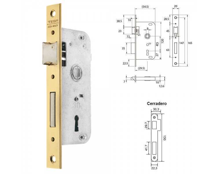Cerradura Tesa 2002-hl/30