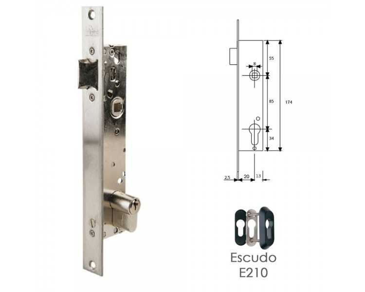 Cerradura Tesa 2219/20/3ai