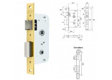 Cerradura Tesa 2004-hl/40