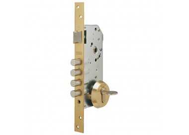 Cerradura Tesa Seguridad R100B566 Esmaltada