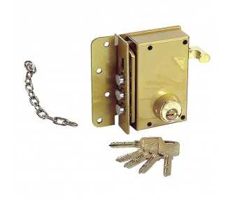 Cerradura Ucem Seguridad 4500-s/he/ Derecha