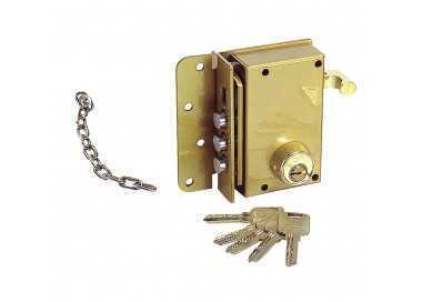 Cerradura Ucem Seguridad 4500-s/he/ Derecha