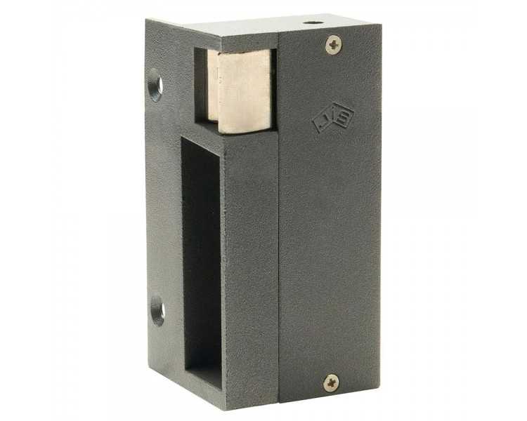 Cerradura Jis 12 Voltios 1037 Derecha Sobreponer Gris
