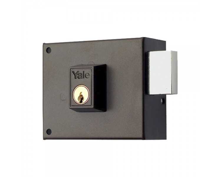 Cerradura Yale  124-a/hpr/ 8/ Derecha