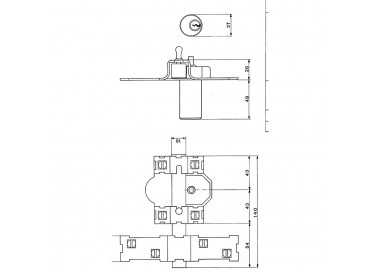 Cerrojo Fac 201-r/ 80-p
