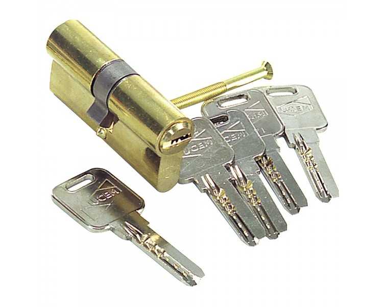 Cilindro Ucem Seguridad 2000-s2 66x33 Doble Embrague
