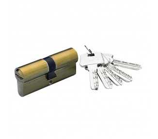 Cilindro Yale Seguridad YL-6 35x45/r15,0 Latonado
