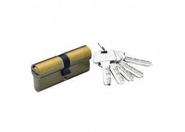 Cilindro Yale Seguridad YL-6 35x45/r15,0 Latonado