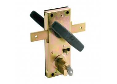Cerradura Cvl 11b/m Con Manilla Puertas Basculantes