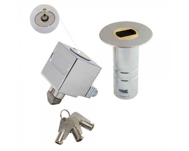 Candado Empotrar Llave Tubular C-2 Macho