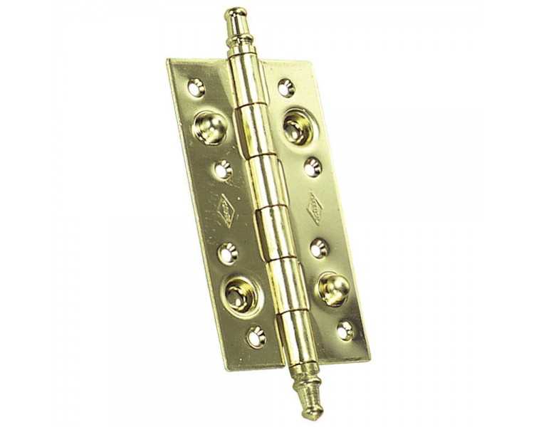 Bisagra Seguridad Latonada 150x80 mm.