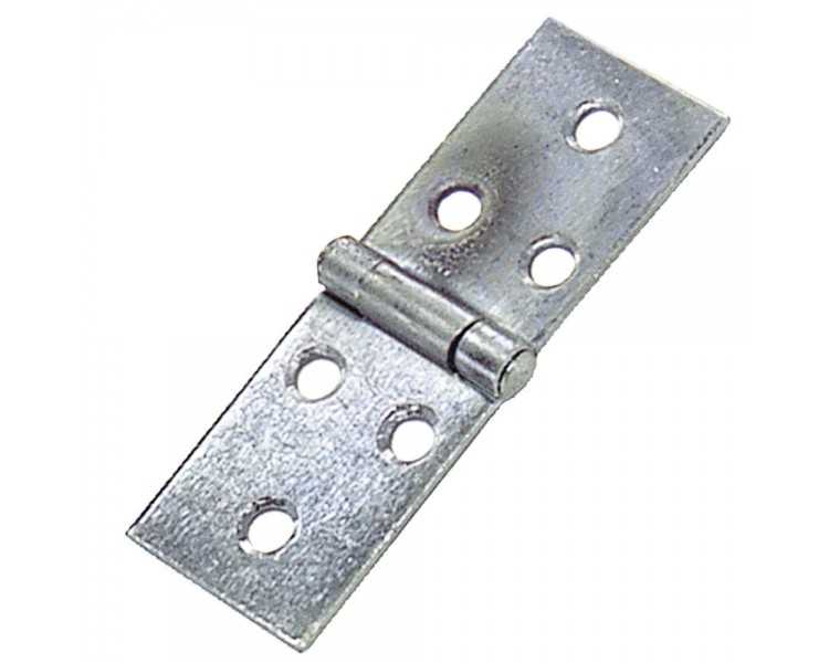 Bisagra  814 Zincada         1- 1/4"