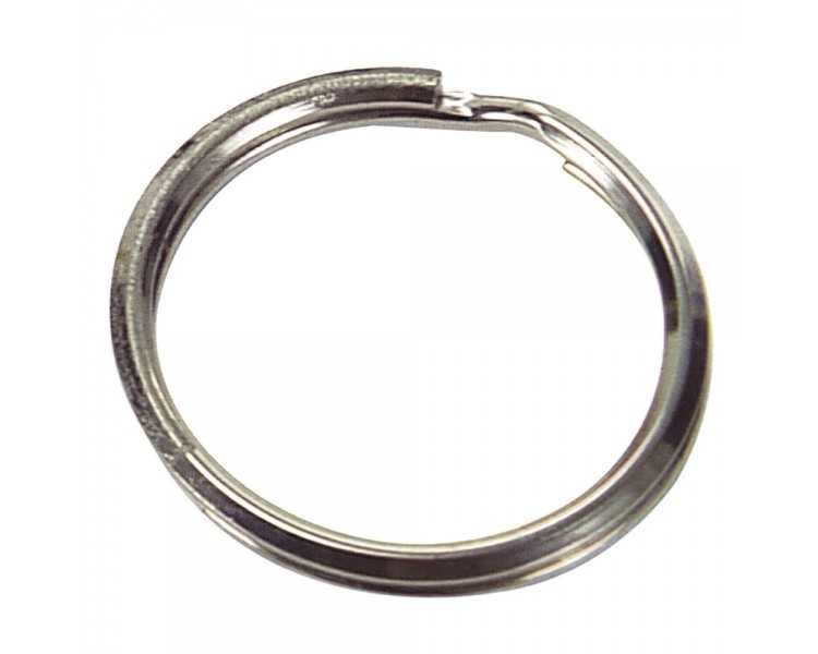 Anilla Llavero Niquelada 1,6x21x17 mm. (bolsa  500 unidades)
