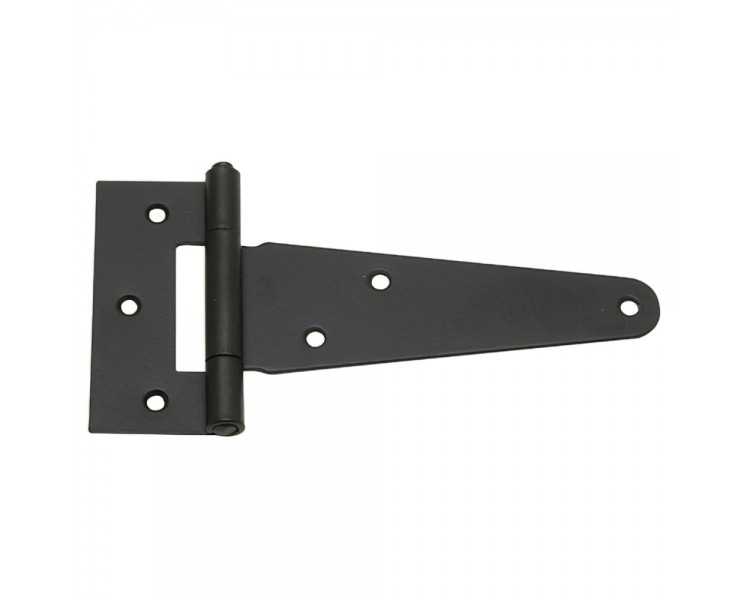 Bisagra Wolfpack T Negra 507 / 150x88 mm.