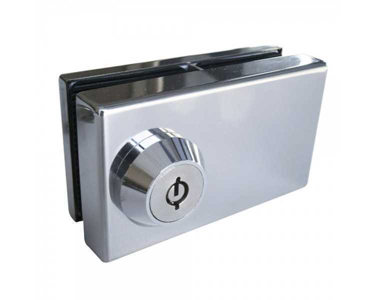 Cerradura Cbm 2001 Puerta Cristal Llave Tubular
