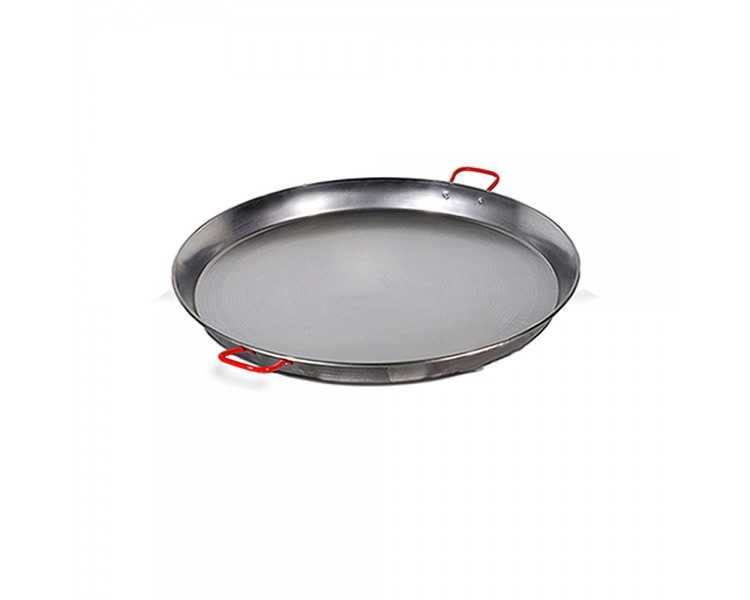 Paellera Valenciana de 50 cm. Pulida Para 14 Personas