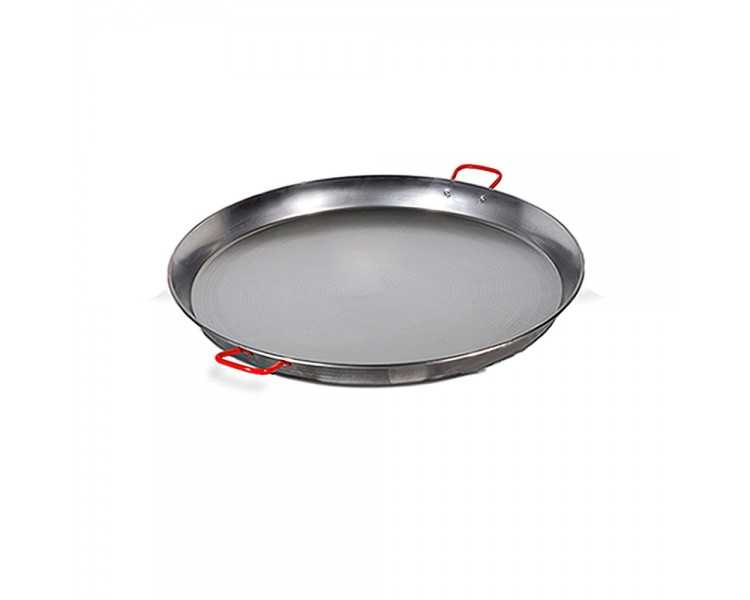 Paellera Valenciana de 55 cm. Pulida Para 16 Personas