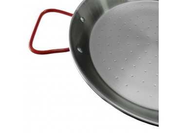 Paellera Valenciana de 80 cm. Pulida Para 40 Personas