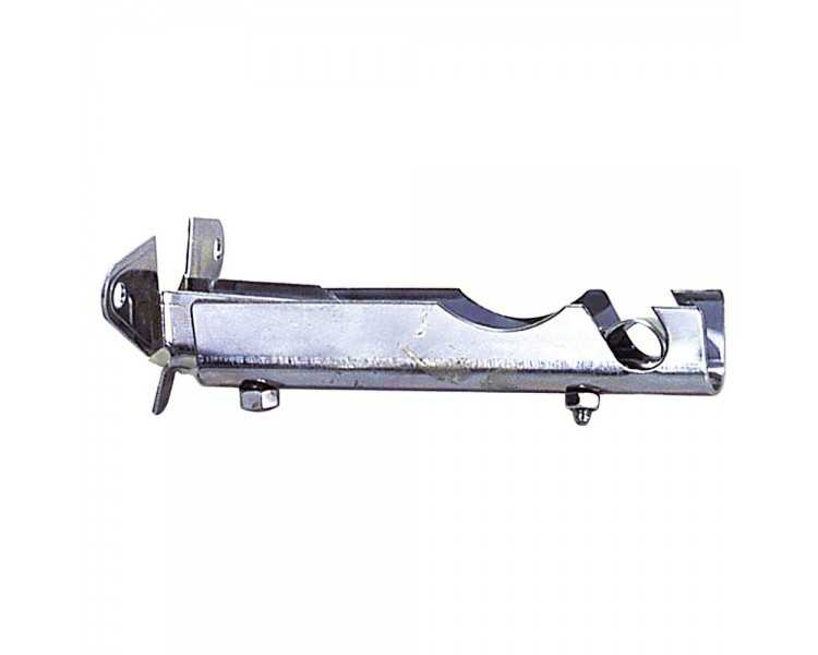 Soporte Barra 12 mm.Ø Cromo Extensible