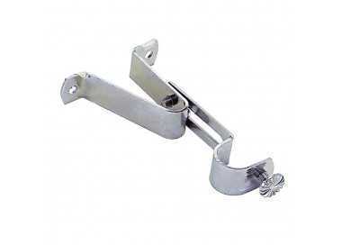 Soporte Barra 16 mm.Ø Cromo  Frontal Extensible