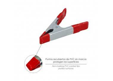 Pinza Sujecion de Acero 100mm