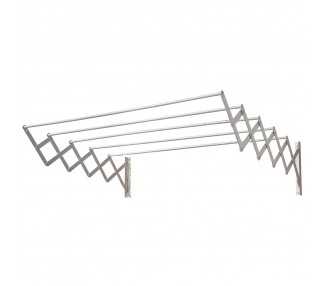 Tendedero Extensible Pared Aluminio 1,00  Metros