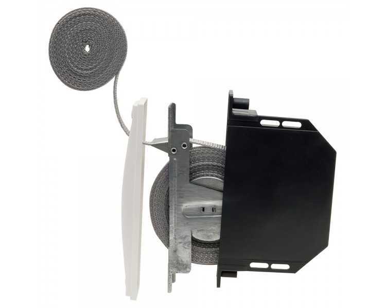 Recogedor Persiana Mini  6 Metros Embutir Cinta 14 mm.