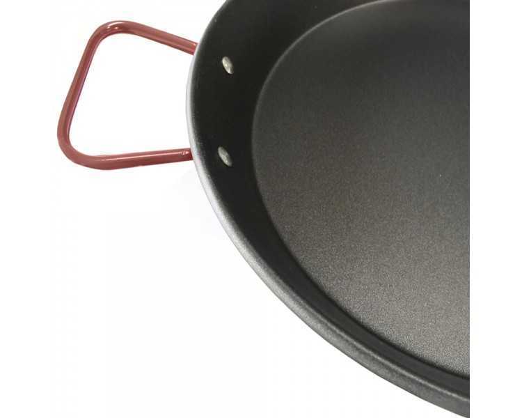 Paellera Valenciana Antiadherente Para 16 Personas 55 cm.