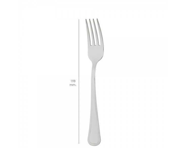 Tenedor Mesa Valencia 198 mm.Caja 12 unidades