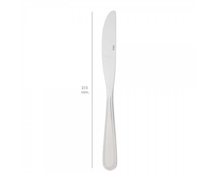 Cuchillo Mesa Valencia 215 mm.Caja 12 unidades
