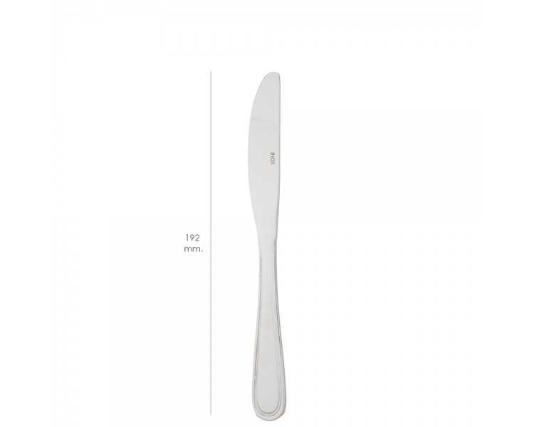 Cuchillo Postre Valencia 192 mm.Caja 12 unidades