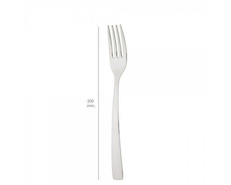 Tenedor Mesa Mirage 200 mm.Caja 12 unidades