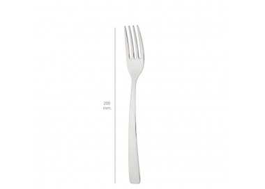 Tenedor Mesa Mirage 200 mm.Caja 12 unidades