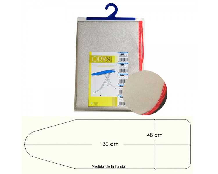 Funda Mesa Plancha Espuma Metalizada 130x48 cm.