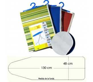 Funda Mesa Plancha Espuma Muleton 130x48 cm