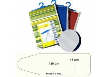 Funda Mesa Plancha Espuma Muleton 130x48 cm