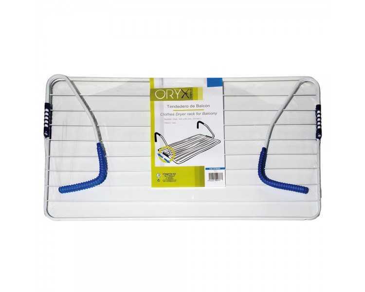 Tendedero Oryx Balcon Acero Blanco 105x55cm