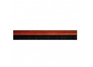 Burlete Puerta Pvc Sapelli Con Cepillo 1 Metro