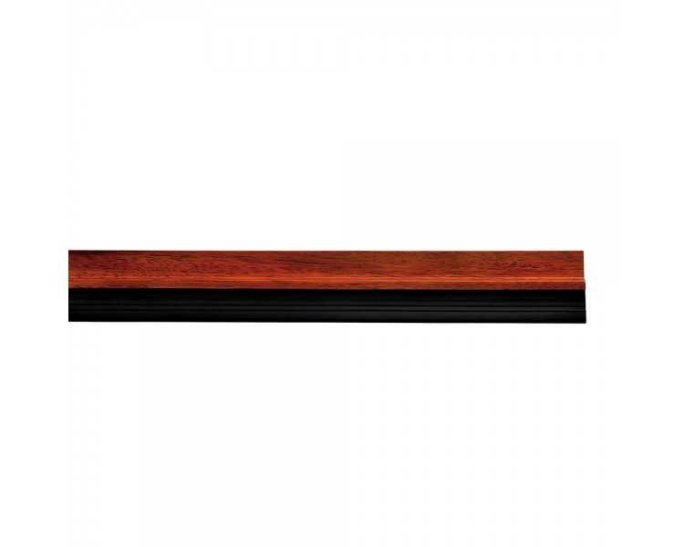 Burlete Puerta Pvc Sapelli Con Goma 1 Metro