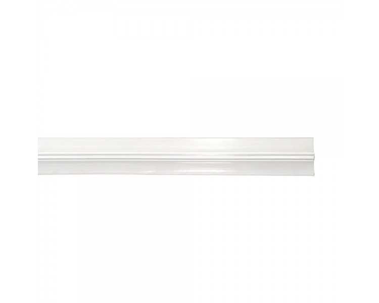 Burlete Puerta Pvc Transparente Con Goma 1 Metro